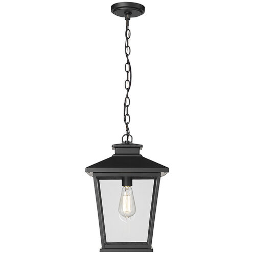 Bellmon 1 Light 11.1 inch Powder Coated Black Outdoor Hanging Lantern